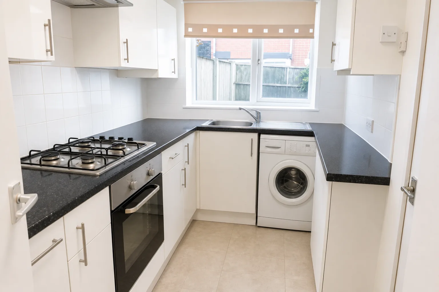 Sparkling clean UK kitchen after a Simba Cleans deep clean